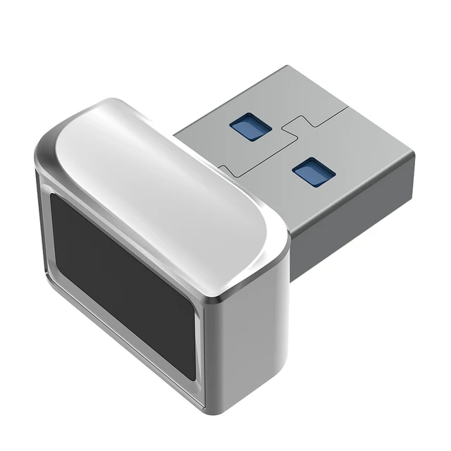 Fingrafaralesari usb A skanni á enda