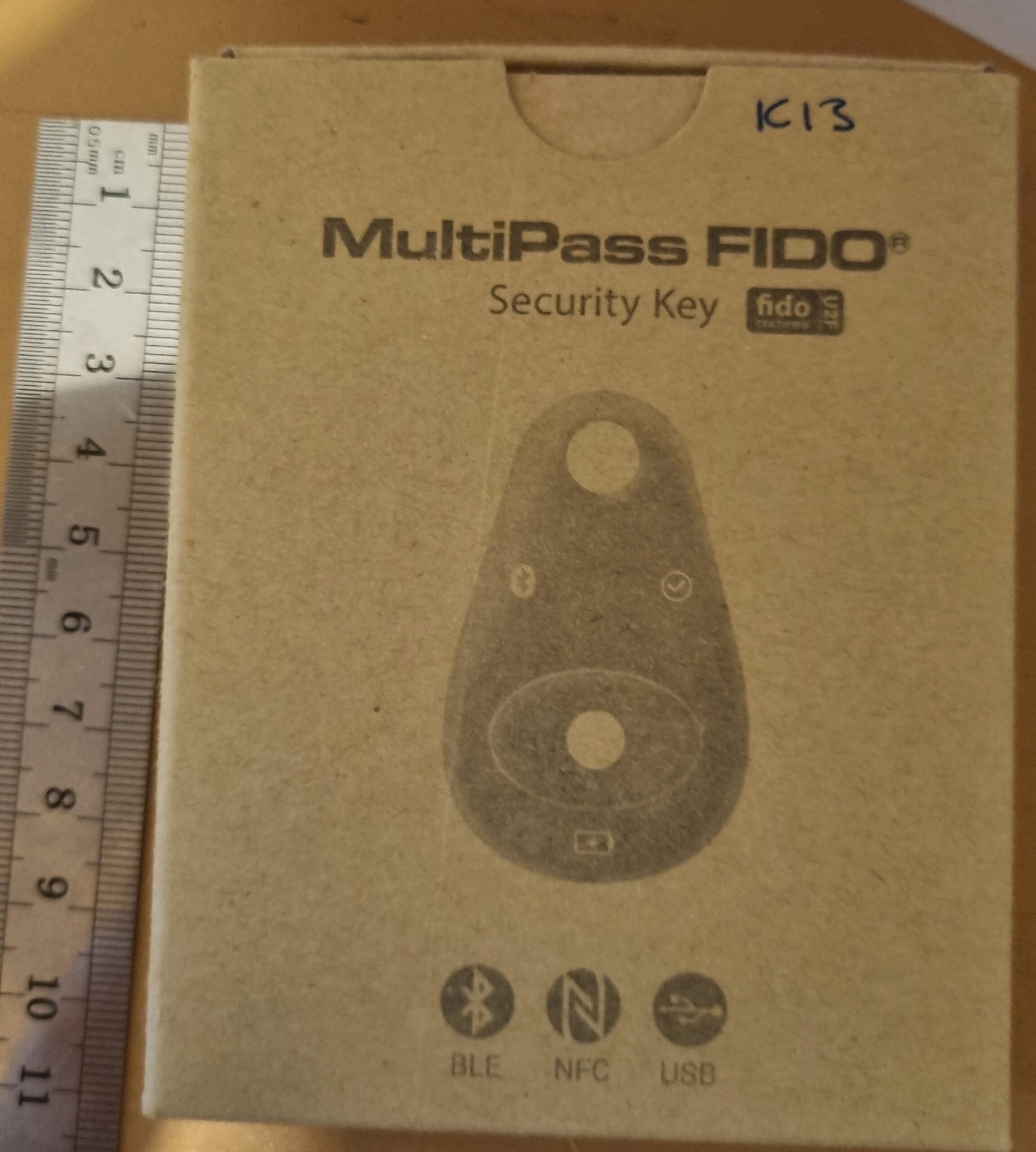 MultiPass FIDO k13 öryggislykill