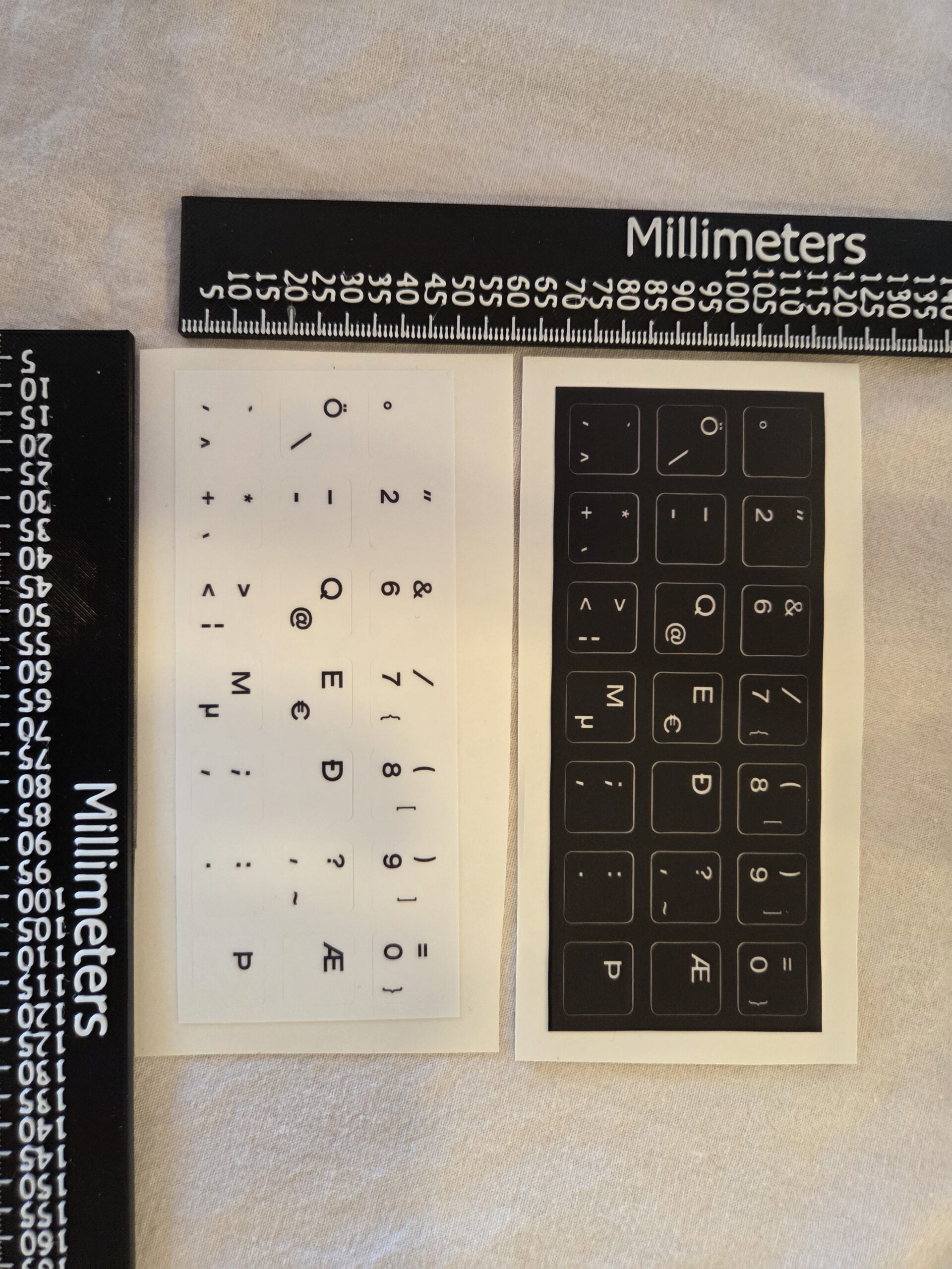 Íslensk lyklaborðslímmiðar