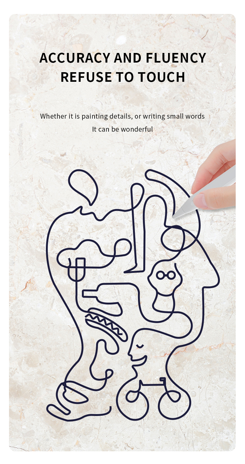 Snertipenna fyrir Apple iPad 2018 eða nýrri - Image 12