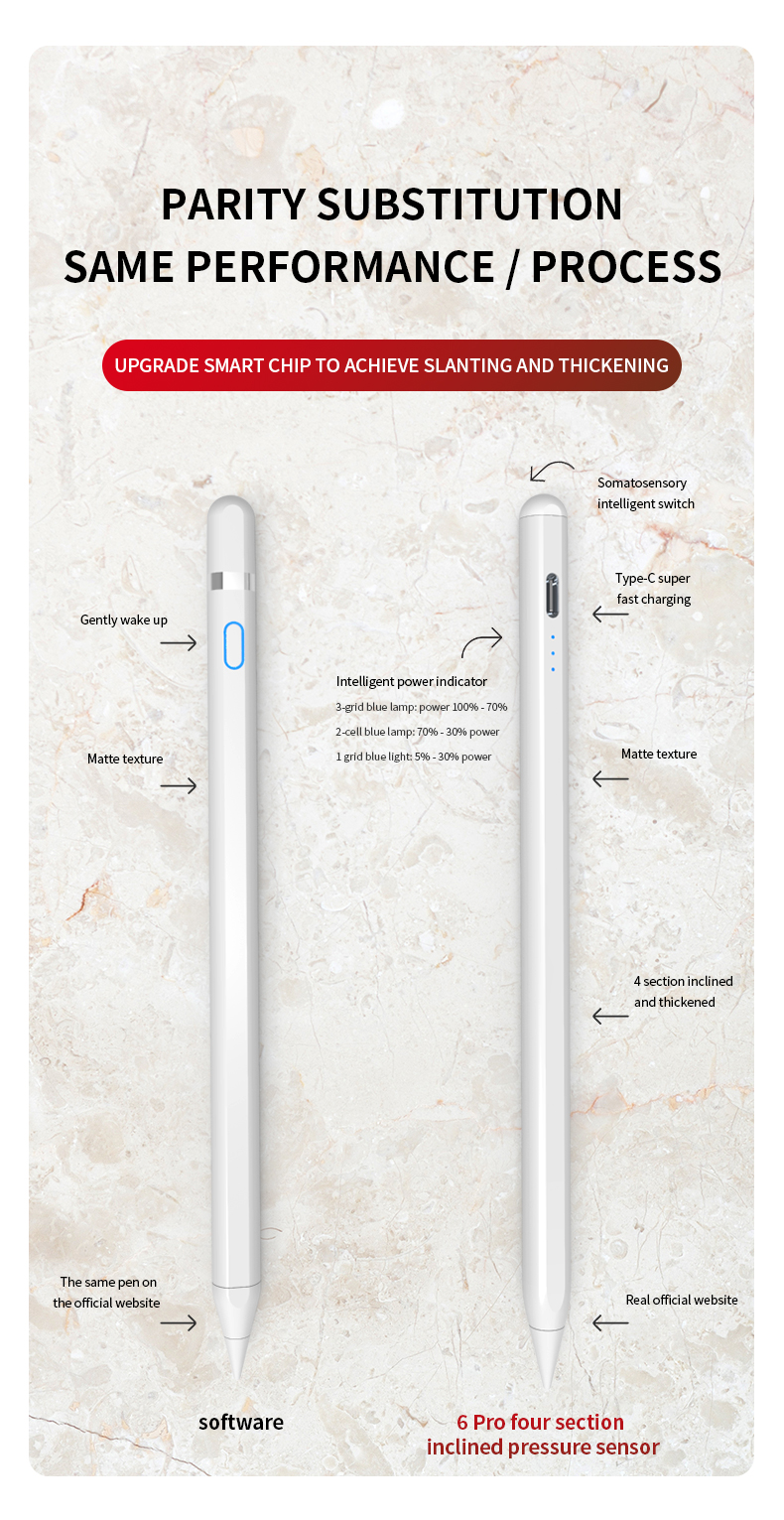 Snertipenna fyrir Apple iPad 2018 eða nýrri - Image 13