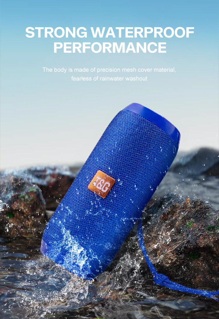 Hágæða ferðahátalari með Bluetooth og vatnsvörn fyrir utandyra - Image 7