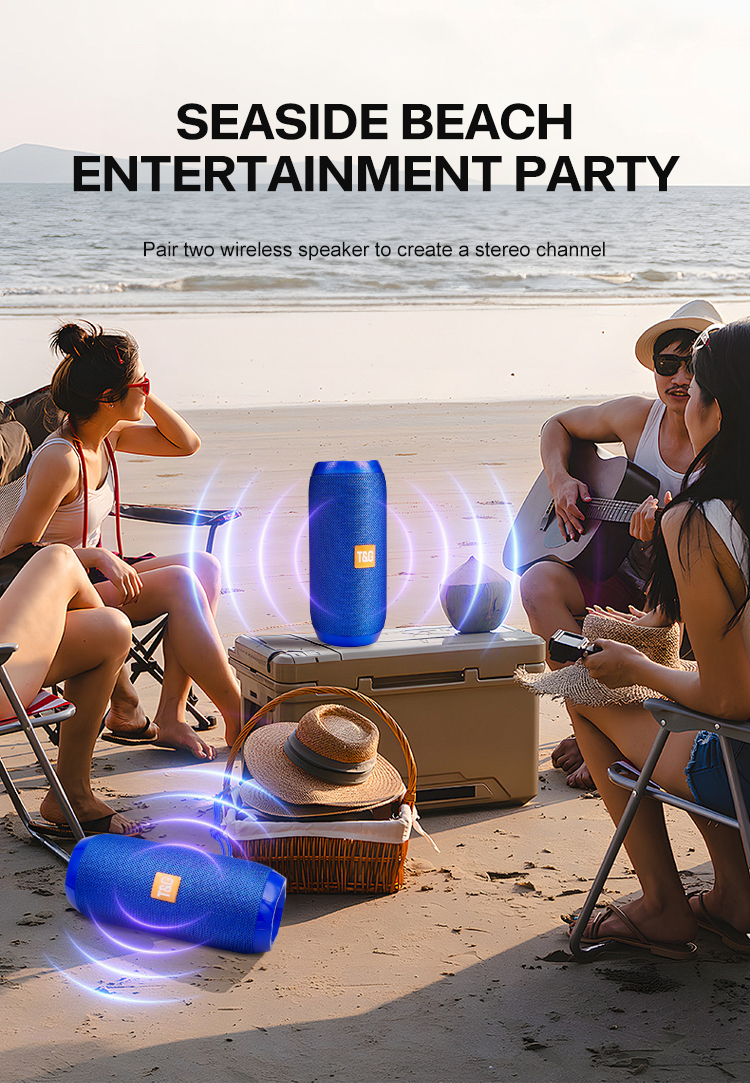 Hágæða ferðahátalari með Bluetooth og vatnsvörn fyrir utandyra - Image 9