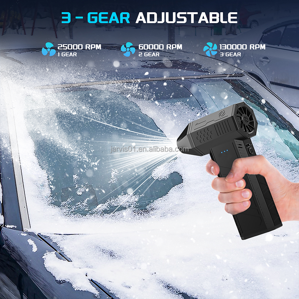 Jarvis X3 mini rafmagns loftblásari og rykhreinsitæki - Image 9