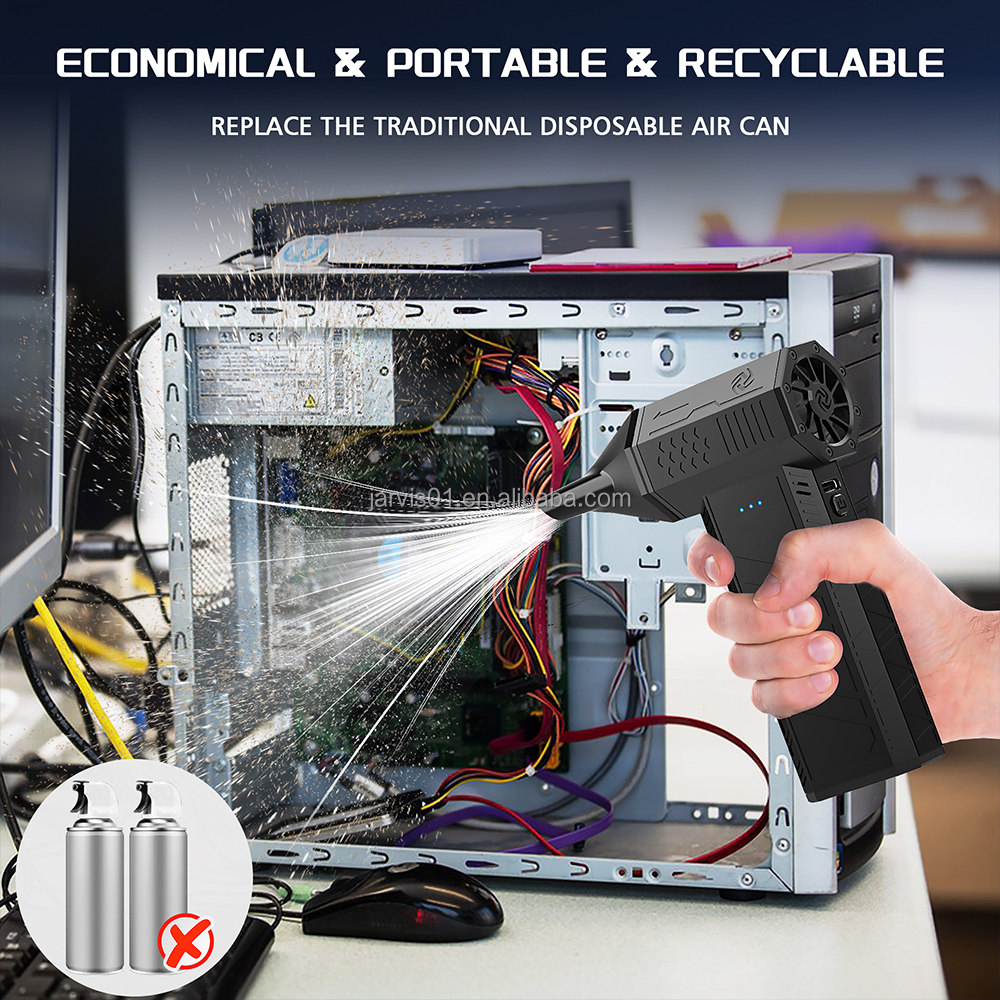 Jarvis X3 mini rafmagns loftblásari og rykhreinsitæki - Image 12