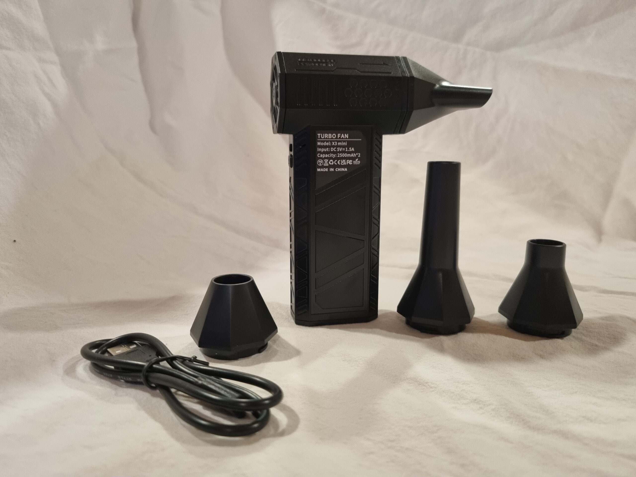 Jarvis X3 mini rafmagns loftblásari og rykhreinsitæki - Image 20