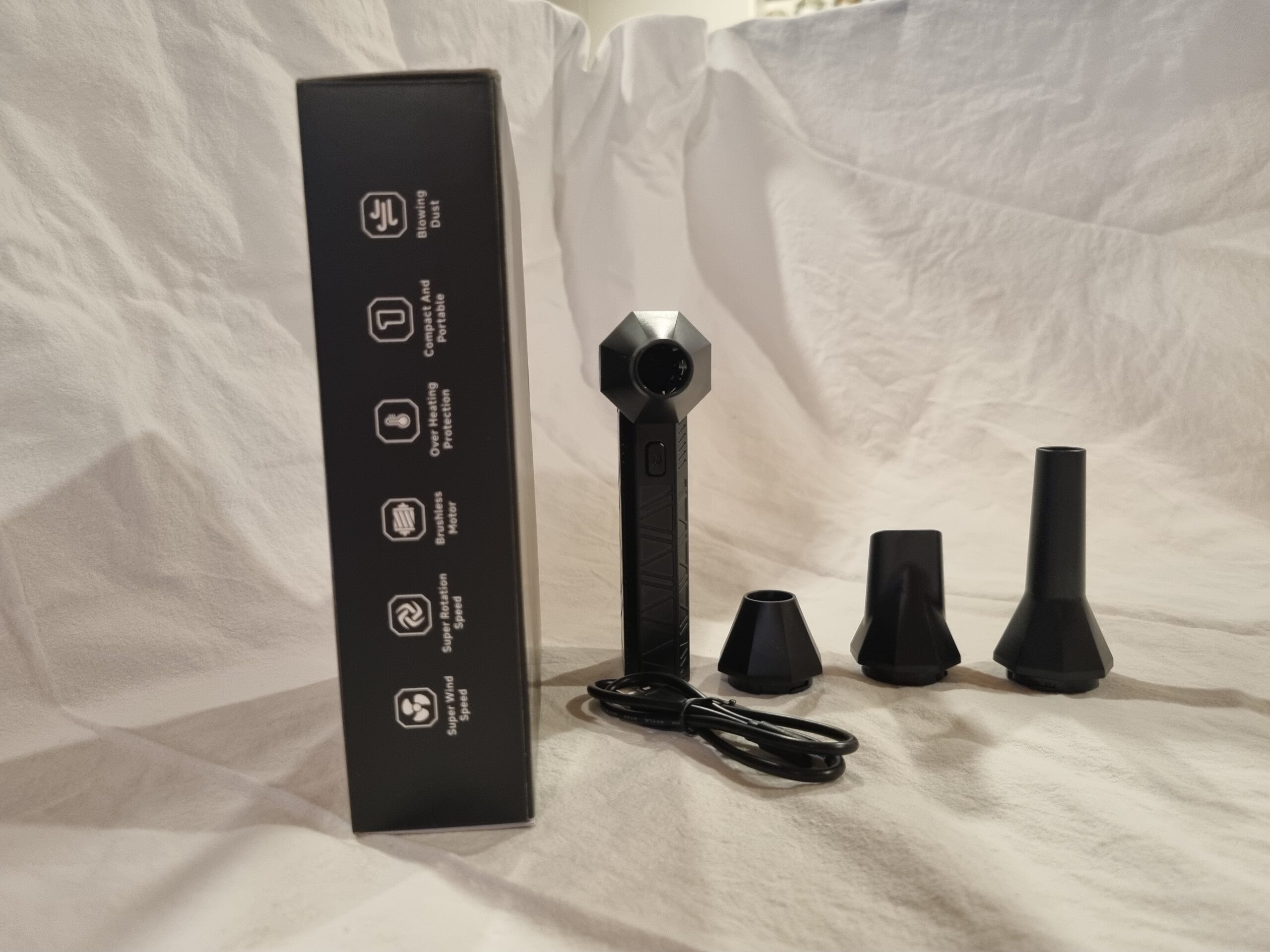 Jarvis X3 mini rafmagns loftblásari og rykhreinsitæki - Image 23