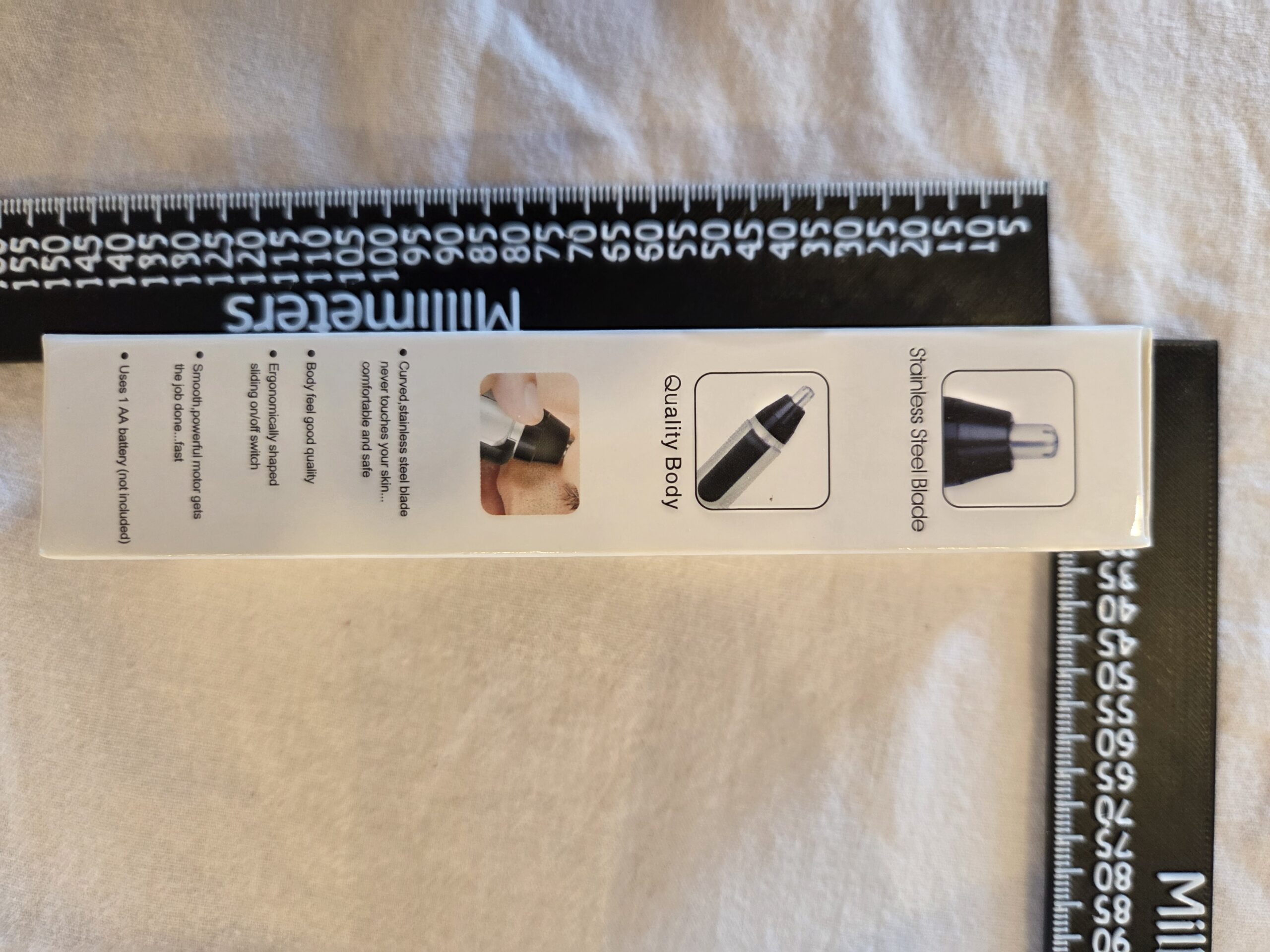 Hleðslu nefháraklippari