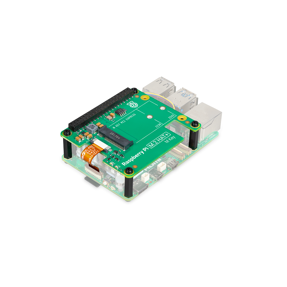 Opinber Raspberry Pi M.2 HAT