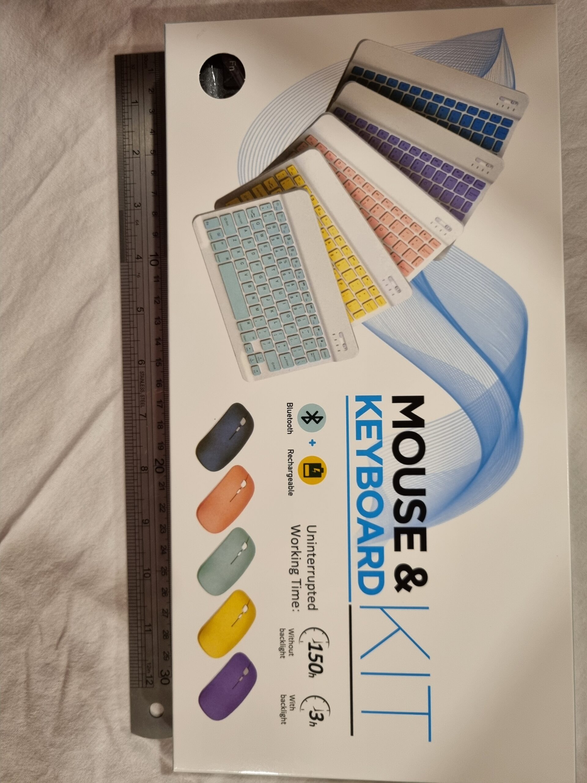 Oem mjótt míní þráðlaust mús og lyklaborðssett - Image 10