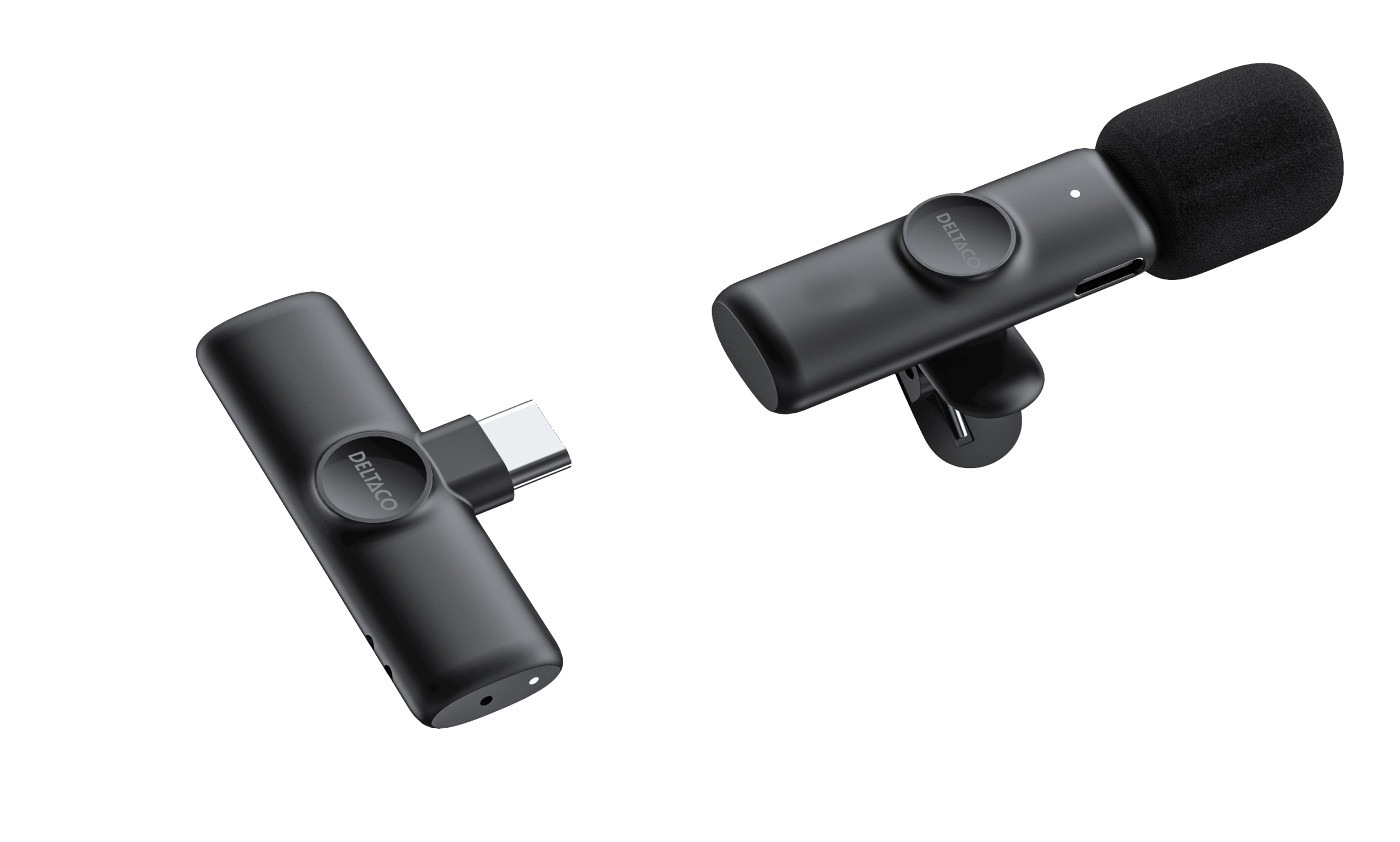 Þráðlaus vlogg-hljóðnemi