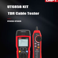 UNI-T UT685B Kit TDR Cable Tester – RJ11/RJ45/Coax + POE Detection